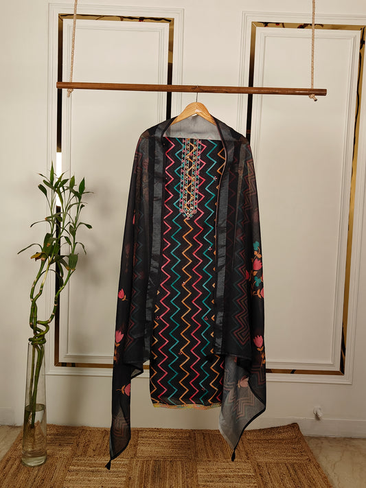 LINEN LEHRIYA BLOSSOM